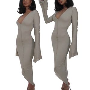 Sel Doval Dress in Olive